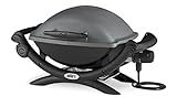 Weber Q1400 Barbecue Elettrico, 43 x 32cm, Dark Grey (52020053)